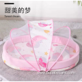 Folded and portable Polyester mesh babies sleeping net